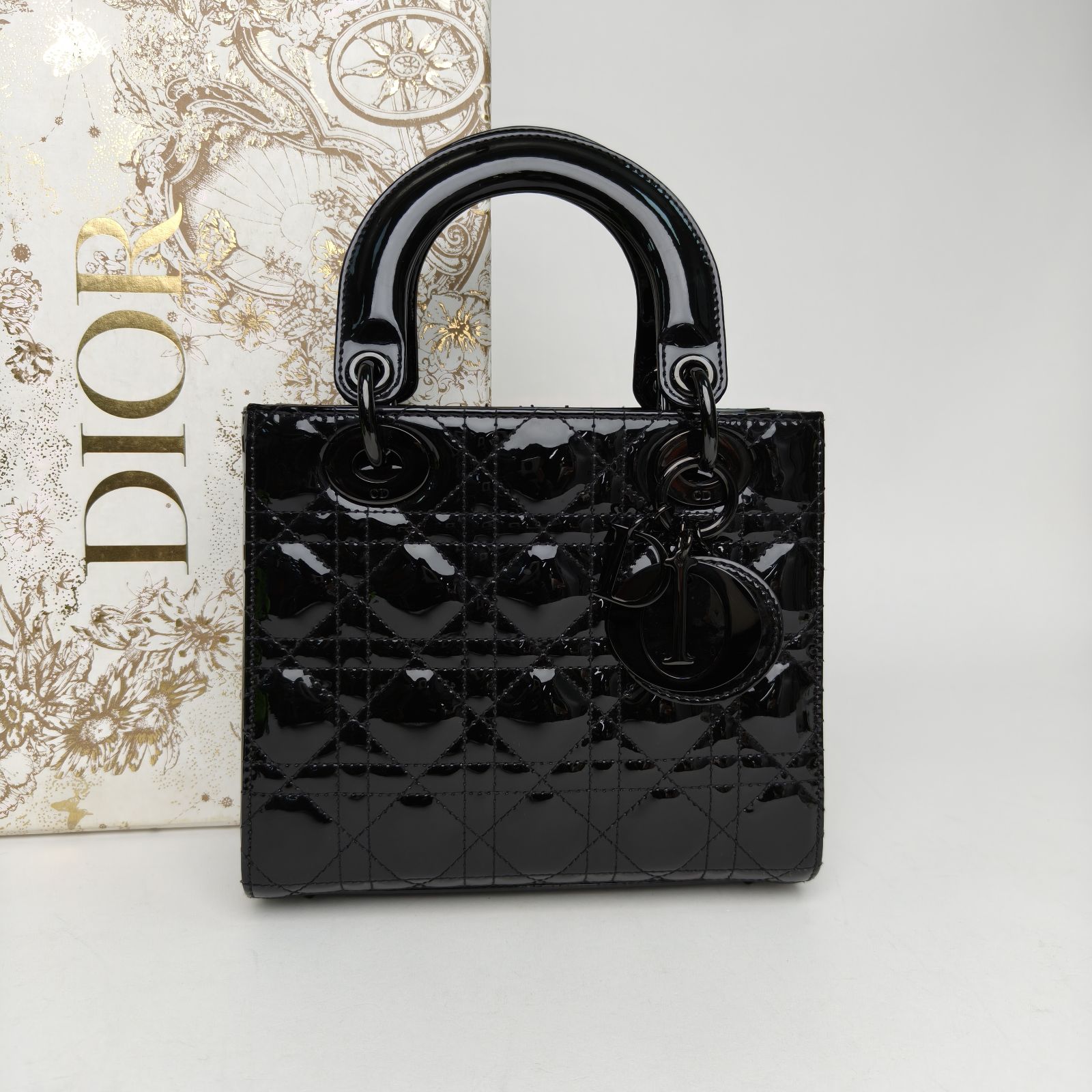 *DIOR Lady Dior Four Compartments-Hana Vintage