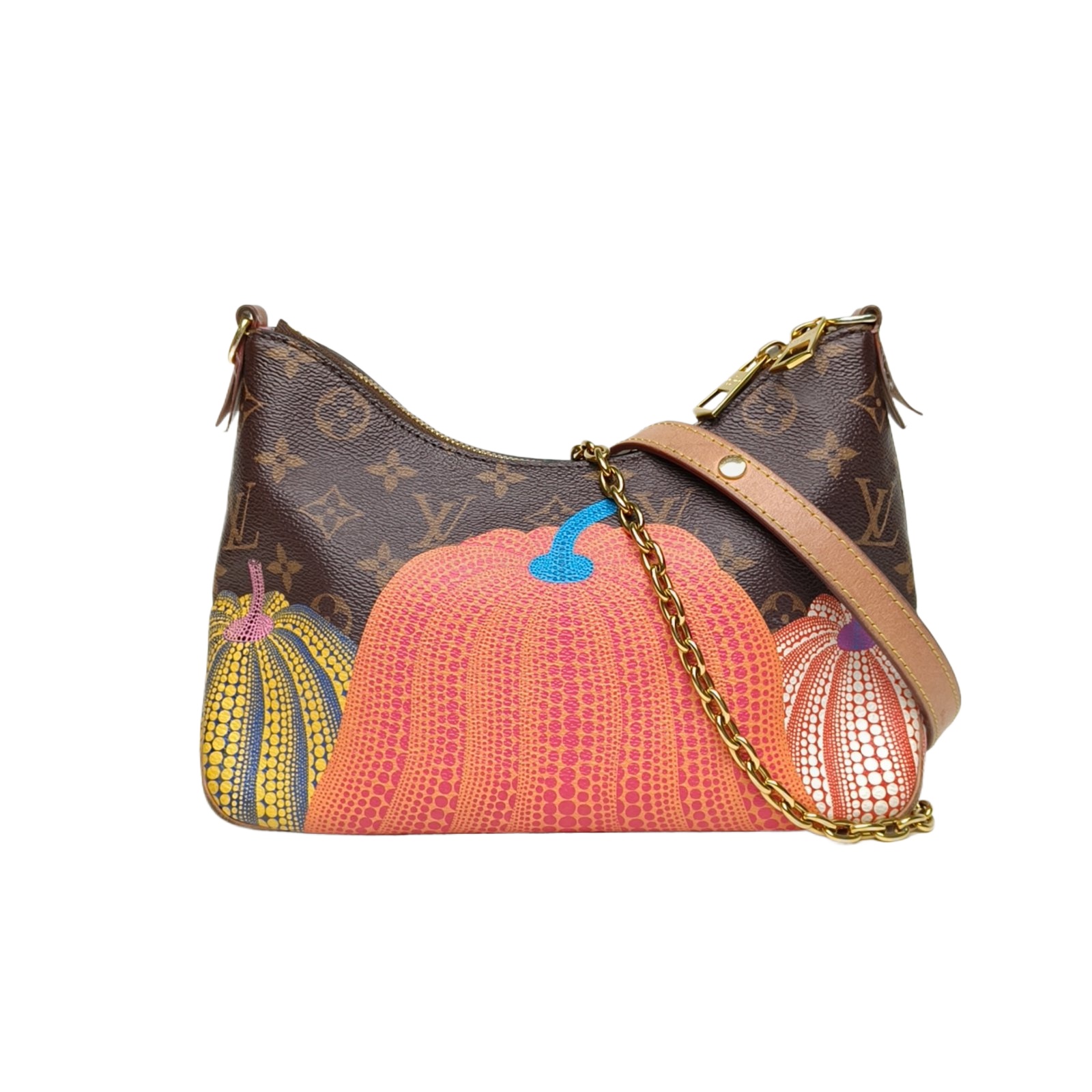 LOUIS VUITTON BOULOGNE Horn-shaped Bag with Detachable Shoulder Strap-Hana Vintage