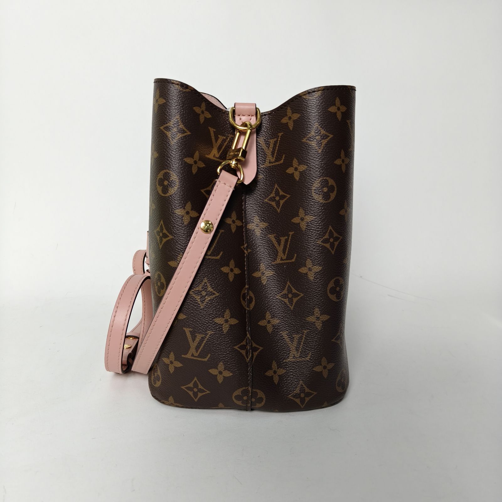 *LOUIS VUITTON NÉONOÉ Bucket Bag Medium 26 with Pink Interior-Hana Vintage