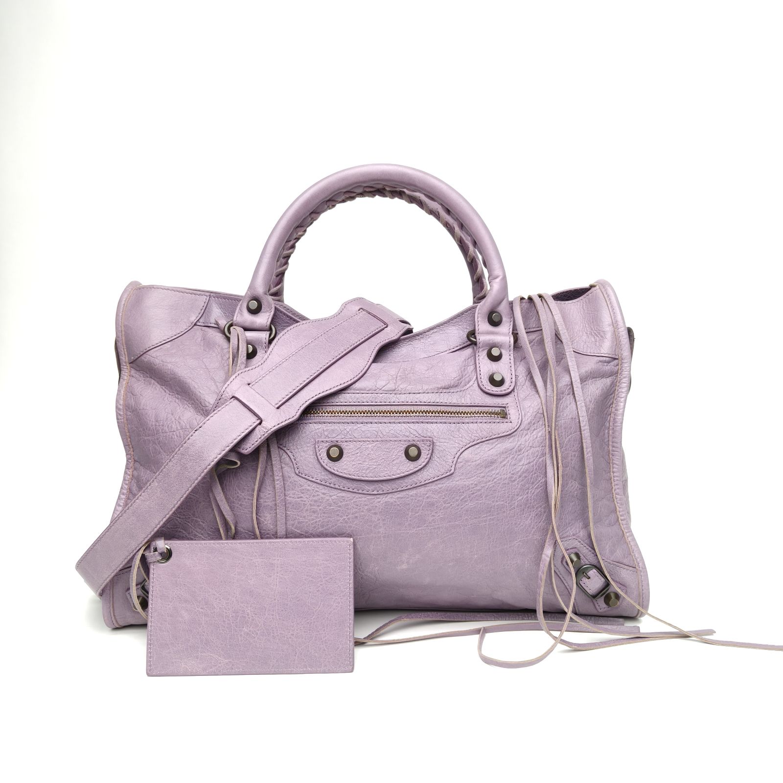 *BALENCIAGA CLASSIC CITY Motorcycle Bag Medium 38-Hana Vintage