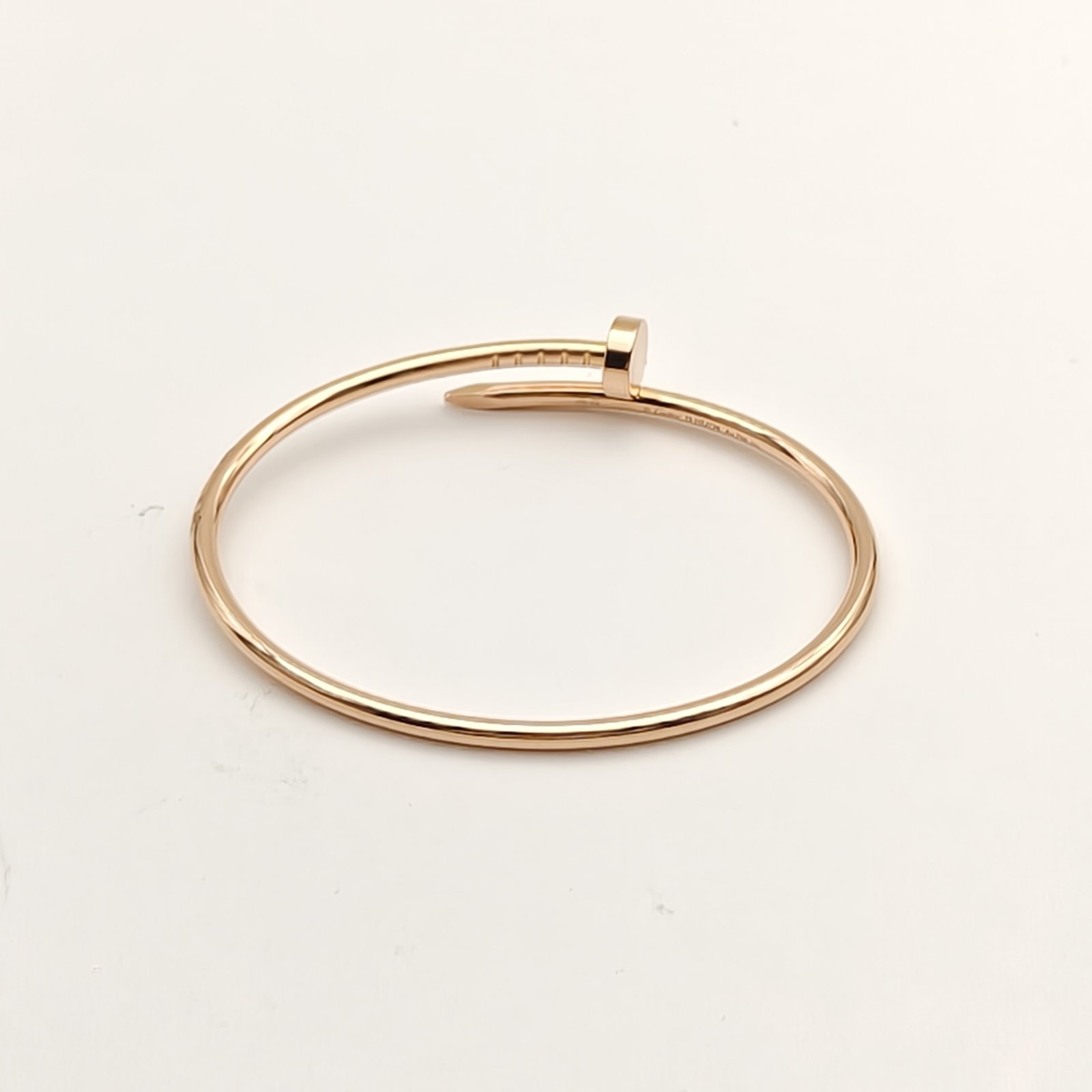 CARTIER JUSTE UN CLOU Bracelet 18K Rose Gold