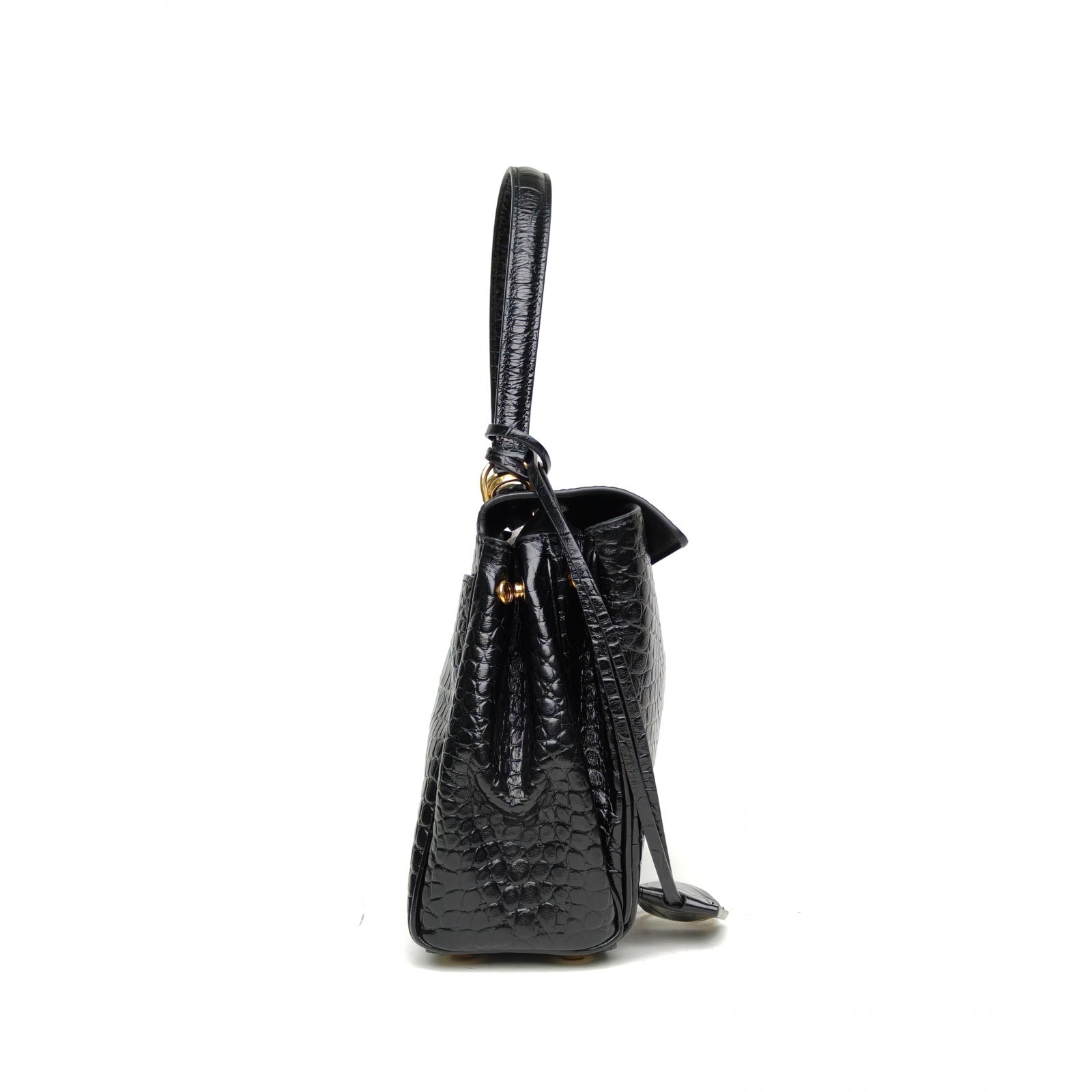 *BALENCIAGA Black Gold Hardware Rodeo Small 29 2020-Hana Vintage