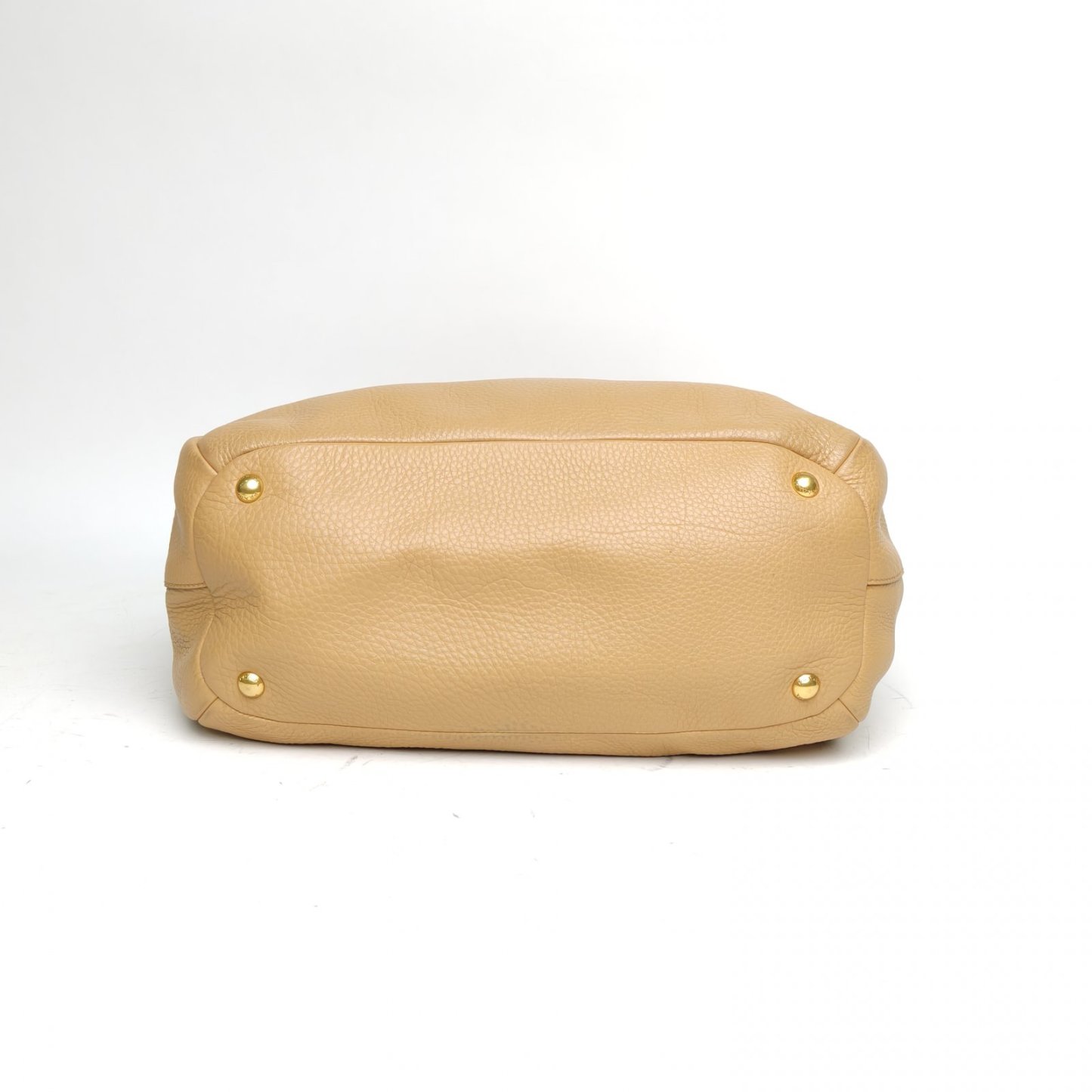 PRADA Milk Tea Color Handbag-Hana Vintage