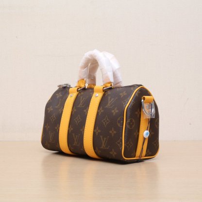 LOUIS VUITTON KEEPALL 25 Orange Edge