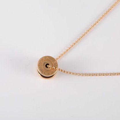 BVLGARI B.ZERO1 Serpenti Viper necklace 18K Rose Gold,Titanium-Infused Ceramic-Hana Vintage