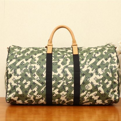 LOUIS VUITTON Vintage Takashi Murakami Camouflage Keep all 55