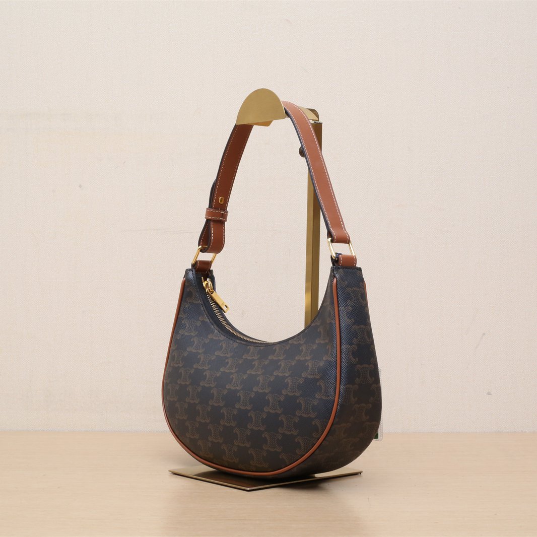*CELINE AVA Shoulder Bag Medium Size with Arc de Triomphe Print-Hana Vintage