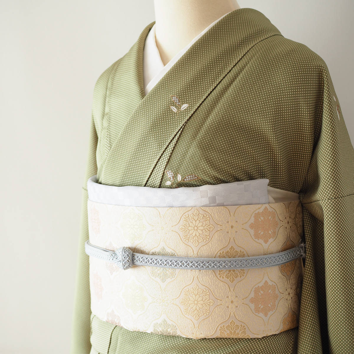 仕付け付き未使用✨　わらべ　大島紬　袷　証紙あり　童　童子 仕付け付き未使用✨ わらべ 大島紬 袷 証紙あり 童 童子