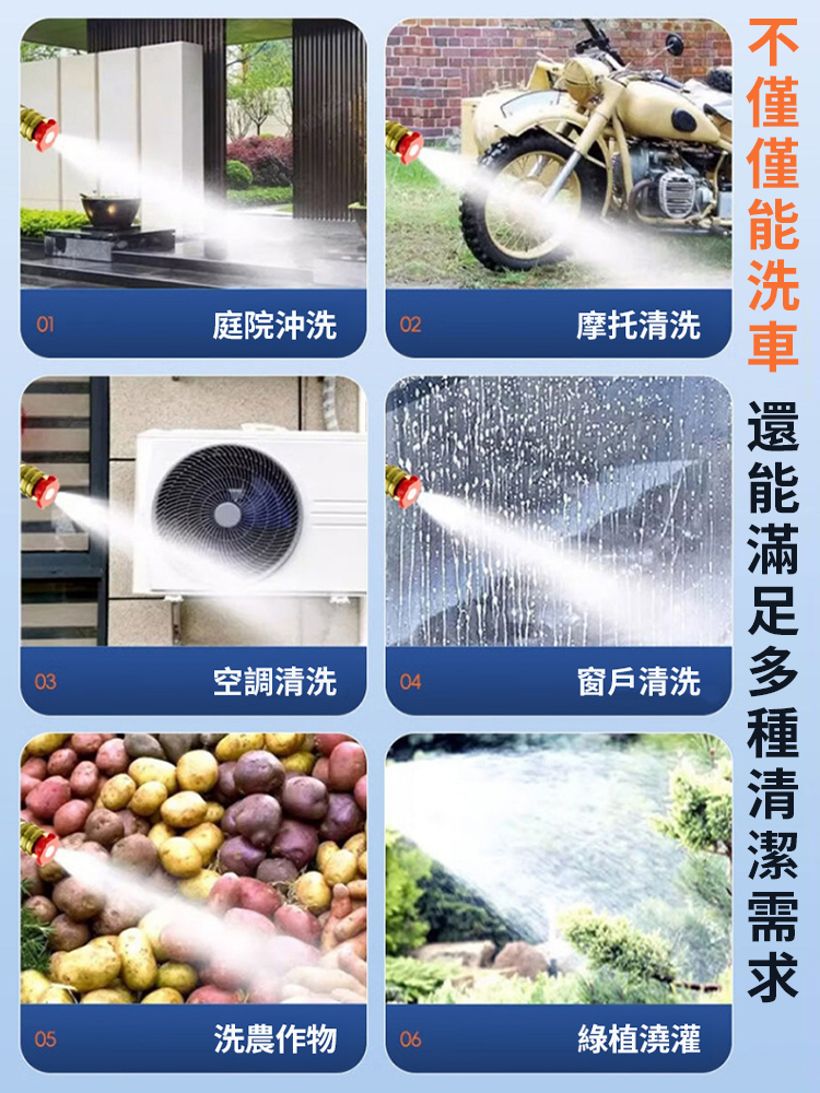 無線便攜鋰電高壓水槍