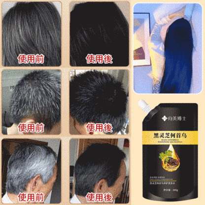 何首烏白轉黑洗髮露