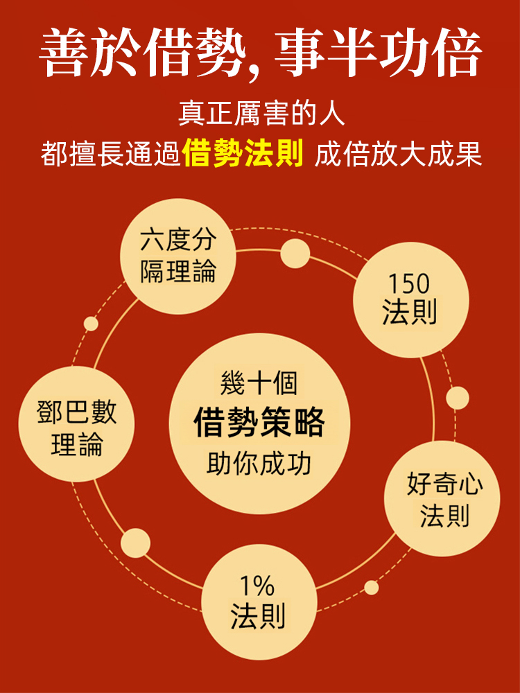 借勢人脈思維的底層邏輯書籍