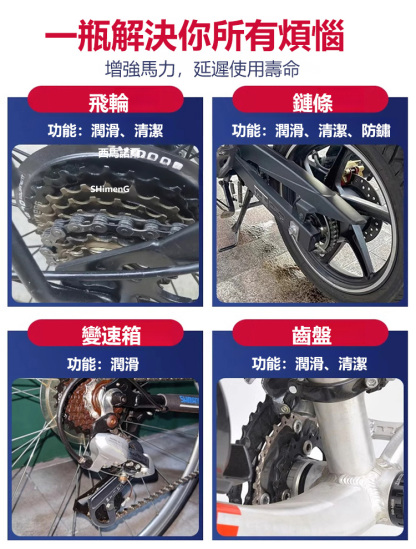 【十年老鏽一滴沒】機車鏈條潤滑養護劑