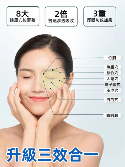 香港大藥局葉黃素水凝膠眼貼