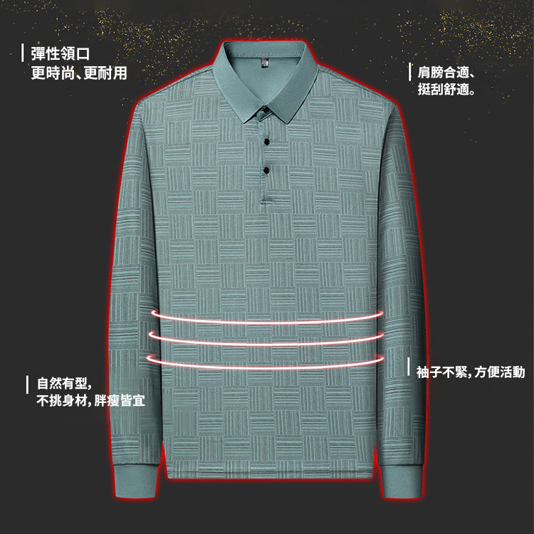 新款男士時尚休閒polo衫
