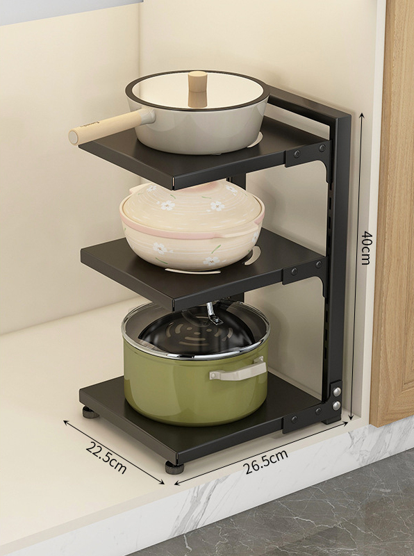 歐式現代多層廚房收納架
