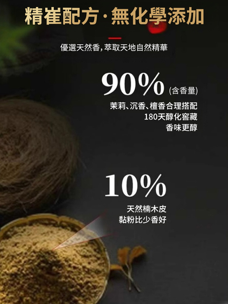 天然檀香盤香送香爐