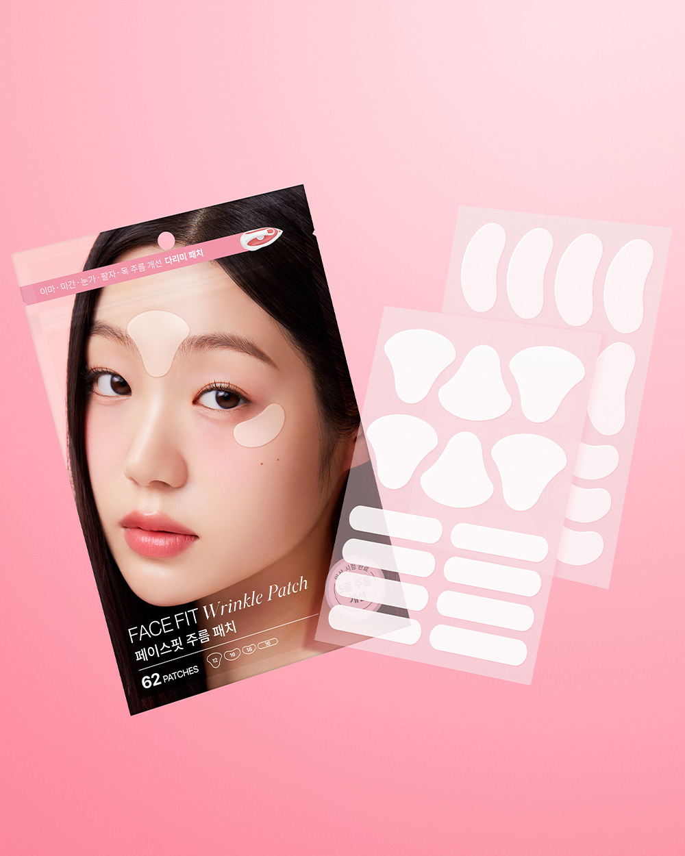 Face Fit Wrinkle Patch 小熨斗皺紋貼 4張//62貼