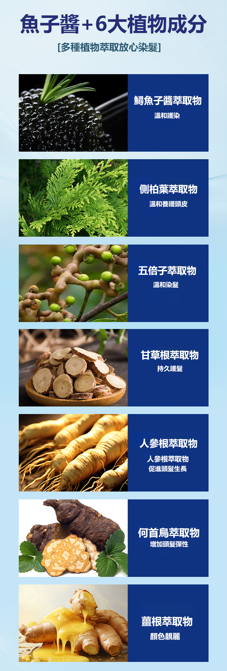魚子醬蛋白染髮霜
