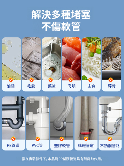 強力管道疏通劑