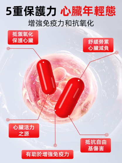 中老年保健輔酶Q10軟膠囊