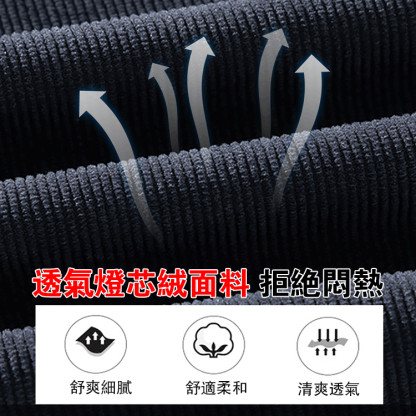 燈芯絨休閒褲男秋冬休閒直筒