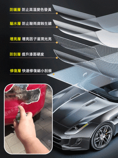 汽車自動噴漆刮痕修補神器