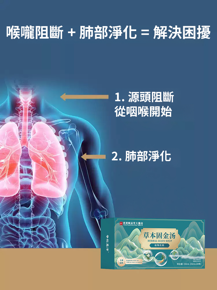 從根源清肺消結草本固金湯