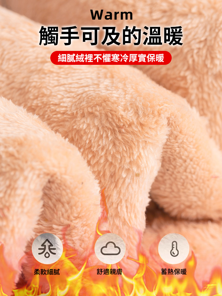 秋冬季特厚加絨加厚羊羔絨褲子