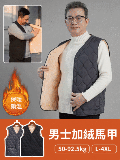 秋冬新款男羽絨棉馬甲
