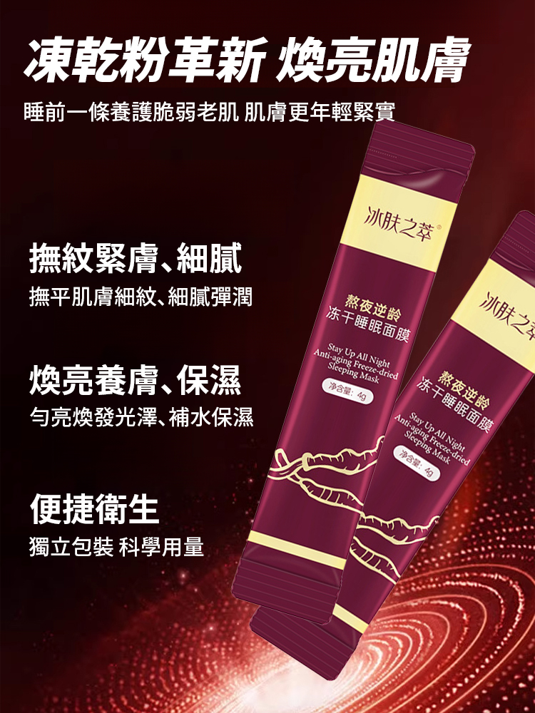 冰膚之萃熬夜睡眠面膜