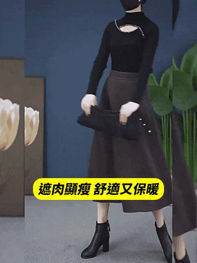 SL-女秋冬新中式高腰傘裙