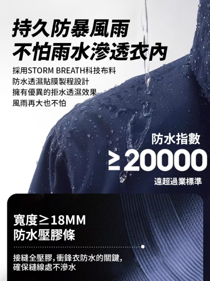 三合一可拆卸加絨加厚衝鋒衣