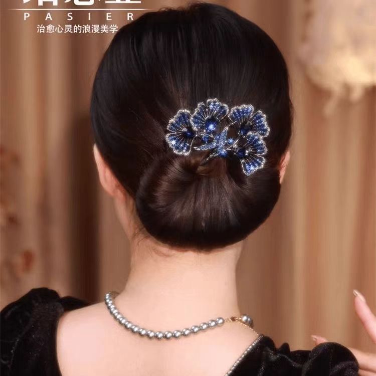 【孔雀開屏】天使之翼輕奢優雅盤髮器