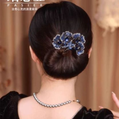 【孔雀開屏】天使之翼輕奢優雅盤髮器