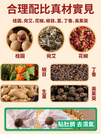 【濕胖剋星】艾絨艾臍貼