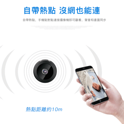 迷你WiFi監控摄像器