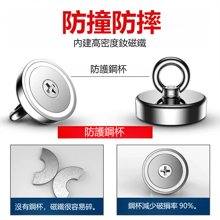 打撈磁鐵釣魚打撈強力磁鐵