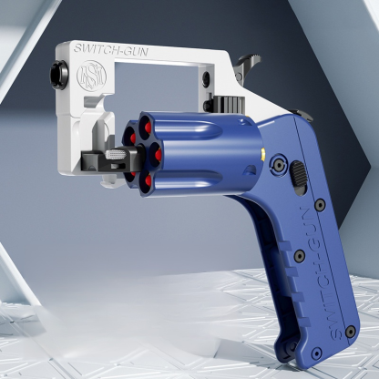 【2024全新升級】折疊左輪發射器