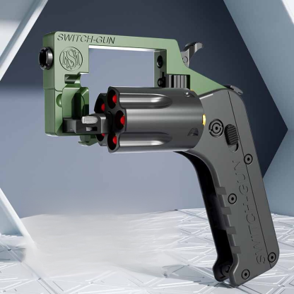 【2024全新升級】折疊左輪發射器