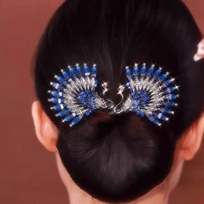 【孔雀開屏】天使之翼輕奢優雅盤髮器