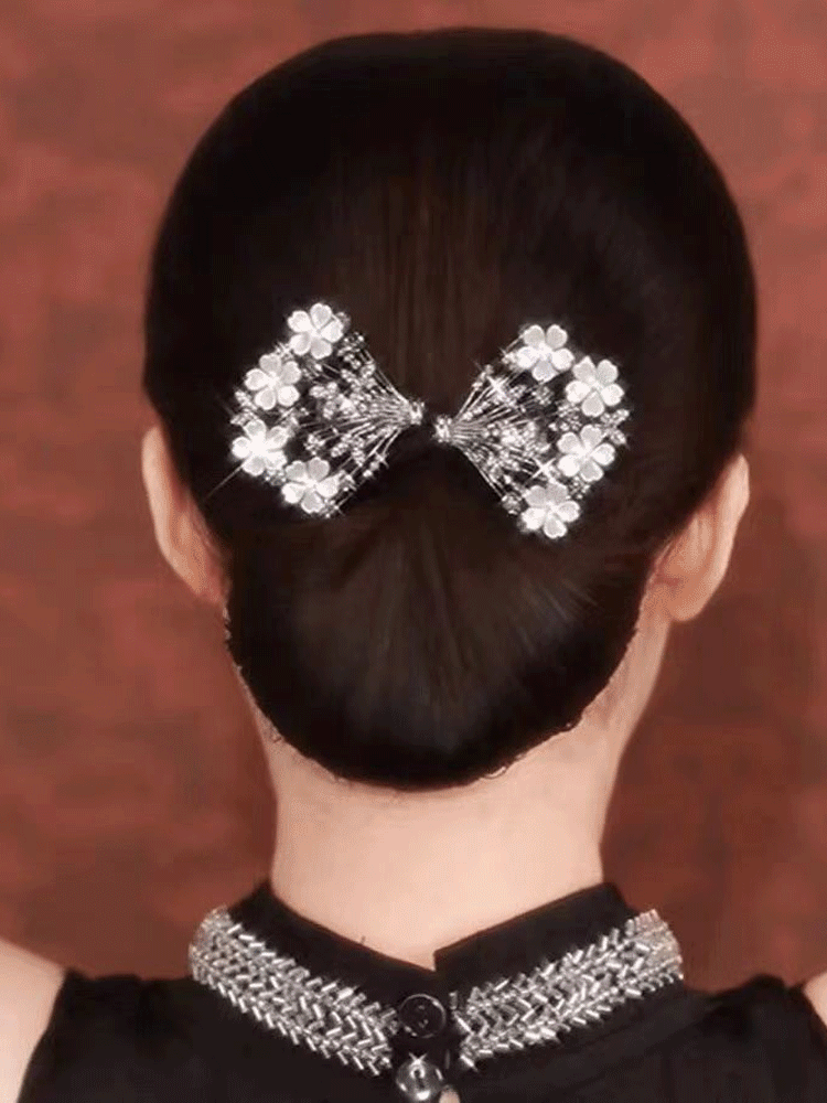 【孔雀開屏】天使之翼輕奢優雅盤髮器