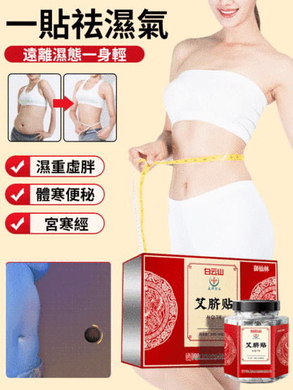 【濕胖剋星】艾絨艾臍貼