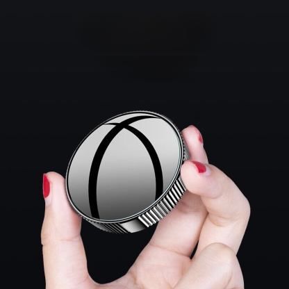 【隨意吸附不掉落】奈米真空吸盤倒車小圓鏡