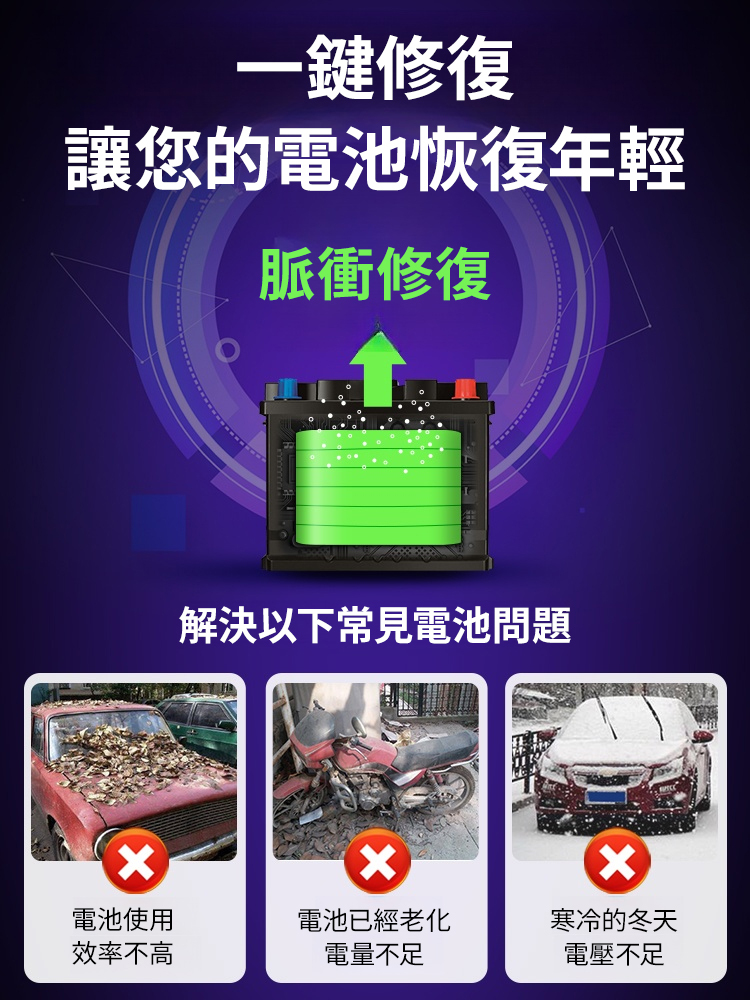 FAST汽車電瓶充電器