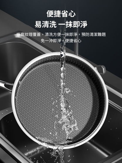 不鏽鋼煎鍋煎雞蛋牛排鍋