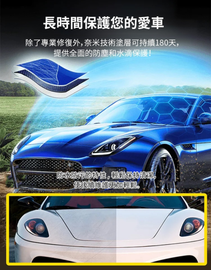 汽車刮痕修復蠟海綿擦套裝