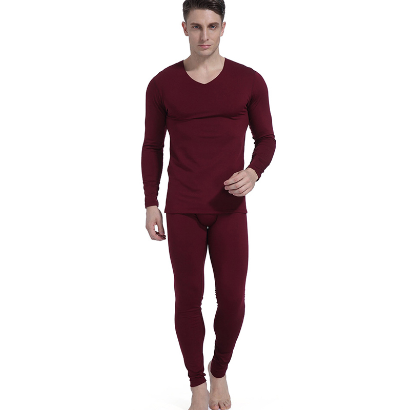男士無痕保暖內衣套裝