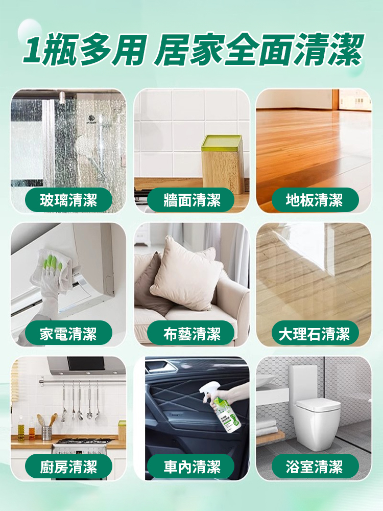 【過年大掃除只需這一瓶】多功能清潔噴霧
