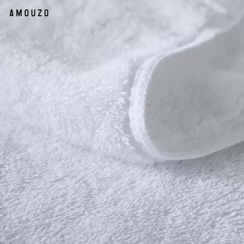 成人加大加厚純白色純棉浴巾柔軟吸水澡巾