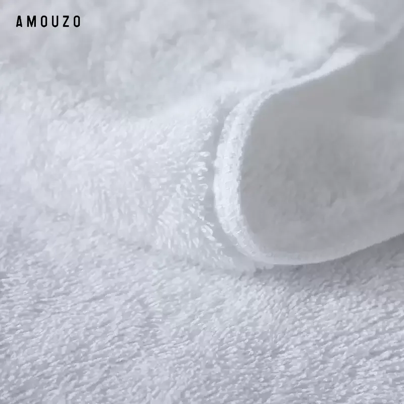 成人加大加厚純白色純棉浴巾柔軟吸水澡巾